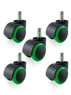 【辦公椅PU輪】5公分系列-型號5007-杯口38mm（1組5入)：圖片 5