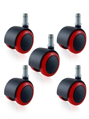 【IKEA專用PU輪】5公分系列-型號5007-杯口14mm(1組5入):圖片 10