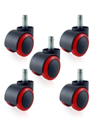 【辦公椅PU輪】5公分系列-型號5007-杯口38mm（1組5入)：圖片 7