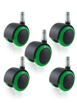 【辦公椅PU輪】5公分系列-型號5007-杯口14mm（1組5入)：圖片 10