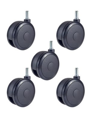 【大型設備/儀器專用PU輪】10公分系列-型號10006-杯口25mm-單顆